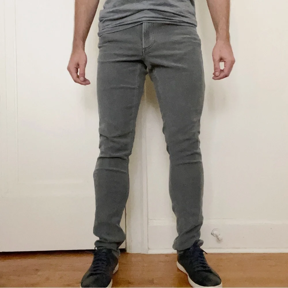 Faherty Stretch Terry 5 Pocket Pant Slim Fit Gray Men’s 28x33